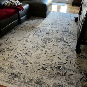 Ruggable Sarrah Blue Quartz area rug 9x 12